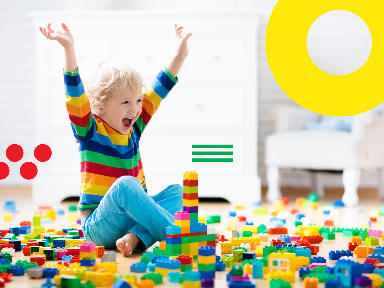 LEGO-творчість для малечі Безкоштовні відеозаписи уроків "LEGO-творчість для малечі" (3-6 років) - Зображення 1